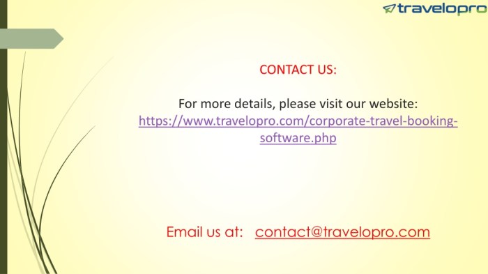 Corporate travel booking software